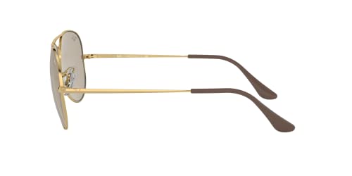 Image of Ray-Ban Unisex Polarized Pilot Sunglasses - 0RB3689