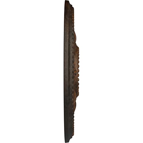 Image of Ekena Millwork CM18EDRUS Edinburgh Ceiling Medallion, Rust