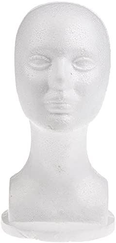 Schneiderpuppe Weiblich verstellbar Weiblicher Mannequin-Kopf ohne Haar-Stand-Schmuck-Anzeigen Schaufensterpuppe schneiderbüste ständer Cover