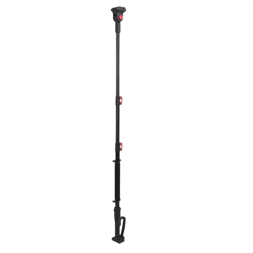 Qudinip Varilla Telescópica para Motosierra Eléctrica, Ajustable de 4,1 a 7,21 Pies con Bloqueo Abatible, Poste de Aluminio Liviano para Baterías BL1820 BL1830 BL1840 BL1850 BL1860