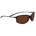 Serengeti Sestriere Polarized Drivers Sunglasses, Sanded Dark Root Beer