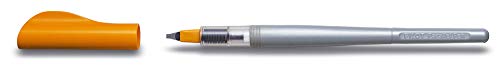Pilot Calligraphy Fountain Pen Parallel Pen Refillable (2.4 mm + Cartridges), Red,Black - Image 2