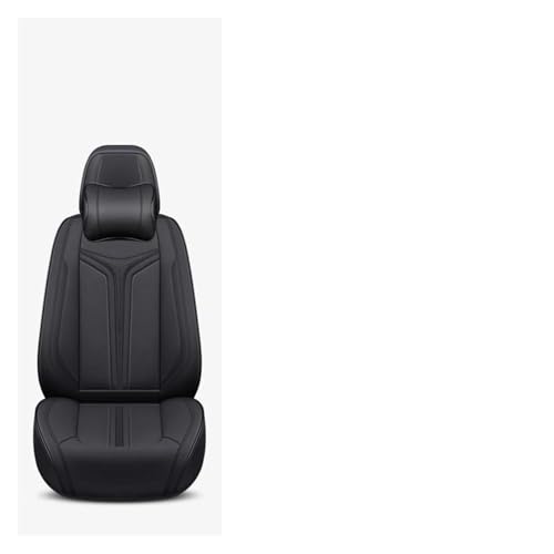 Housse de siège auto universelle noire pour Alfa Romeo Stelvio et 159
