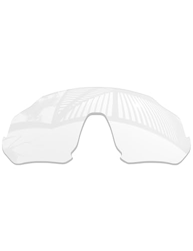 Verres Flight Jacket Mycouag HD Clear non polarisés pour lunettes de soleil homme