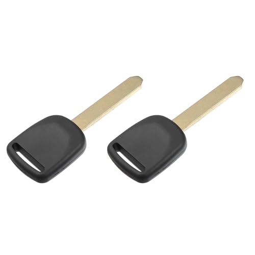 ACROPIX Replacement Uncut Transponder Chip Ignition Key Fit for Honda