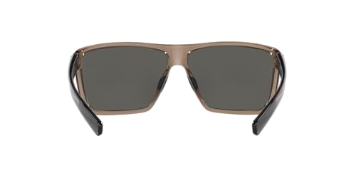Native Man Sunglasses Matte Black Frame, Gray Lenses, 64MM4