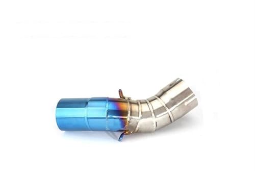 Tube d'échappement bleu pour Kawasaki Z900 et Z900e 2017-2021