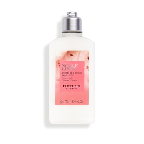 Image of L'Occitane Noble Epine Shower Cream 250ml | Cleanse, Soften, Gentle Foaming Cream, Prevent Dryness (Pack of 2)