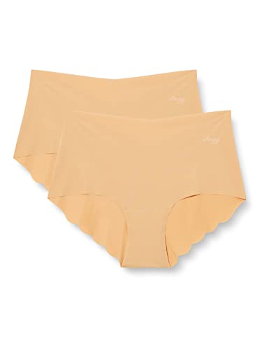 sloggi ZERO Microfibre H Short C2P, Bragas, Mujer, Marrón (Cognac), XL Cover