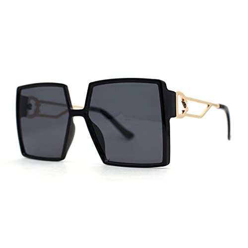 Womens Squared Thin Plastic Butterfly 90s Fashion Sunglasses2