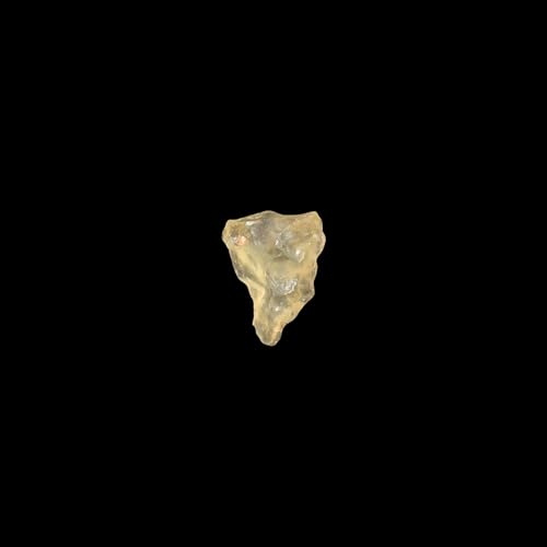 Image of Libyan Desert Gold Tektite 7.18g, Extremely Rare Meteorite Impact Glass, 1pc 31mm A-Grade Natural Specimen, Found in Only in Egypt ID#R