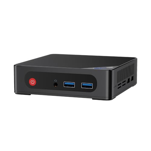 Beelink IPC-G - Mini PC industrial sin ventilador con Windows 11 Pro, Intel N4020, UHD 4K, 4 GB DDR4, 64 GB eMMC, ranura SSD M.2 NVMe, Wi-Fi 5 AC, 2 x Gigabit LAN, Bluetooth, HDMI, puerto de pantalla