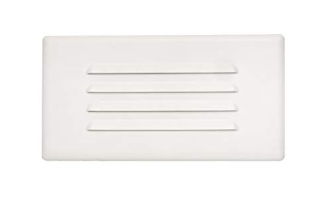 NICOR Lighting 15800 Outdoor-Step-Lights, White