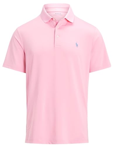 Image of Polo Ralph Lauren Mens Performance Polo Shirts (XXL, Pink), XX-Large
