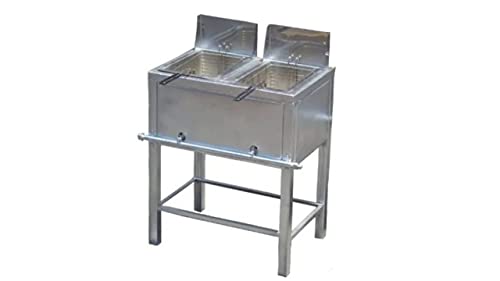 Catálogo de Freidora para Papas los mejores 5. 44 FREIDORA DOBLE PARA PREPARAR ALITAS, PAPAS, PLATANOS.