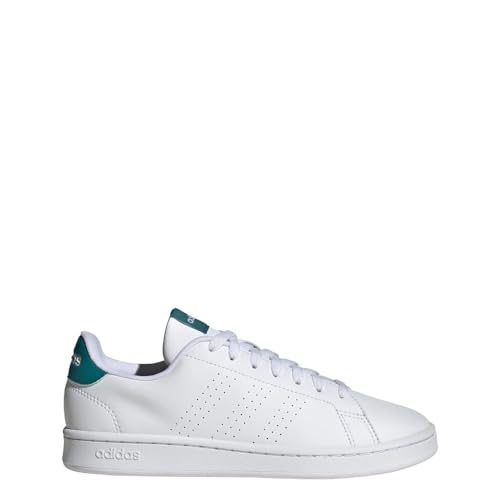 Image of adidas Womens Advantage Lace Up Sneakers Shoes Casual - White