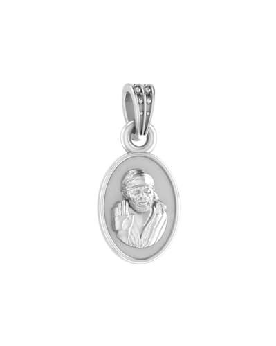 Pendentif Shree Sai Baba argent 925 un cadeau spirituel unique pour un anniversaire