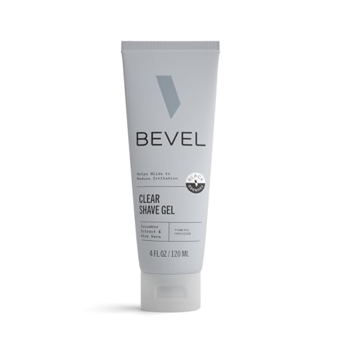 Bevel Essentials Clear Shave Gel for Men, Clear Shave Gel for Pre...