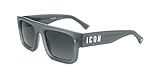 DSQUARED2 Icon 0008/S Gafas, KB7, 54 para Hombre