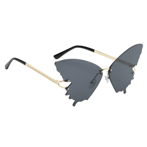 Holibanna Butterfly Glasses Stylish Oversized Sunglasses Women's Unique Vintage Eyewear