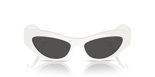 Dolce & Gabbana Sunglasses DG 4450 331287 White Dark Grey