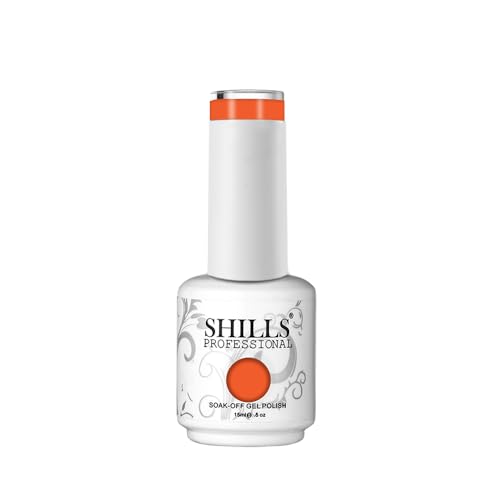 Image of SHILLS PROFESSIONAL UV /LED Soak Off Gel Polish (Gel nail polish) Nail art nail polish Color Shade 207
