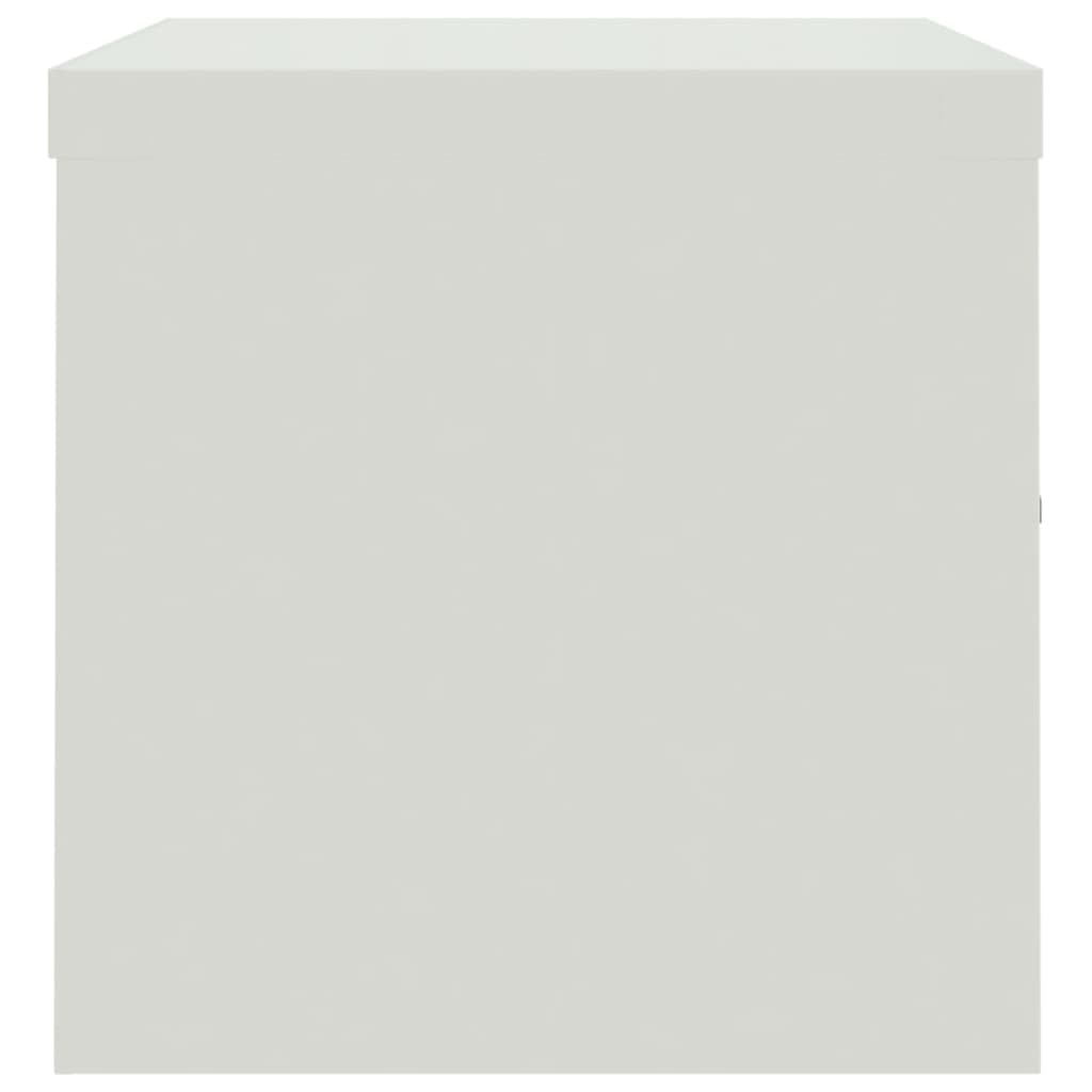 Gecheer Armadio Classificatore Grigio Chiaro 90x40x40 cm in Acciaio-534TT9
