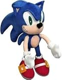 Boneco Sonic Ouriço de pelúcia 50cm (Azul)