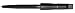 Drillco 150H Series High-Speed Steel Car Reamer, Straight Flute, Morse Taper Shank, Black Oxide Finish, 11/32" Size, 5-11/16" Length