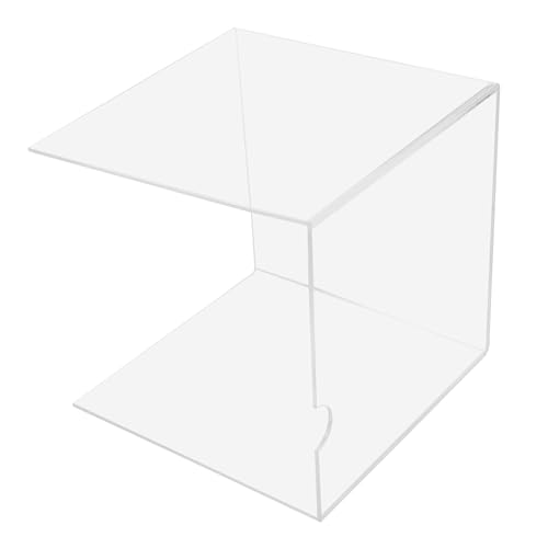 MALUGOGO Protector de Acrílico Transparente para Báscula Digital de Cocina y Laboratorio, Cubierta Anti-escamas de Viento para Mayor Visibilidad y Protección Segura