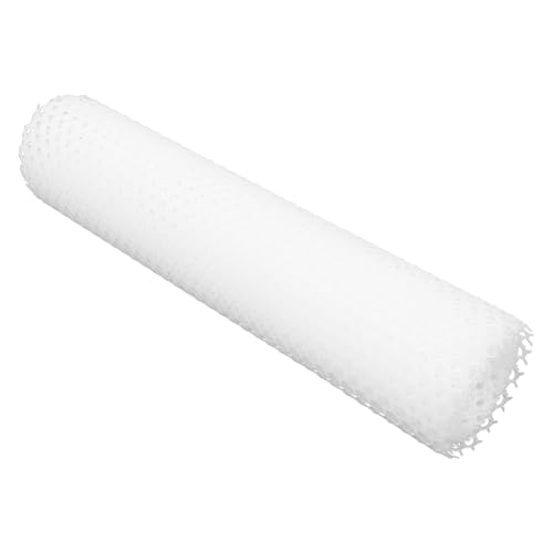 ibasenice Valla De Jardín Blanca De Plástico Cerca De Jardín para Protección De Animales Malla De Barrera Multiusos para Patio