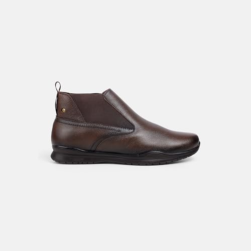 Image of Mochi Men's Leather Slip On Ankle Boots