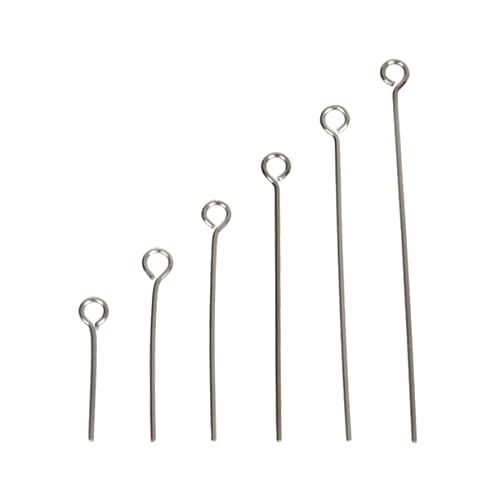 KONTONTY DIY Jewelry Supplies Stainless Steel Jewelry Making Needles 1200pcs Set