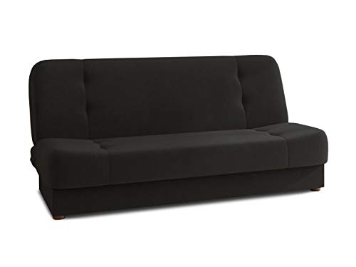 Schlafsofa Sena - Sofa mit Schlaffunktion, Velours Stoff, Bettsofa mit...