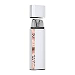 Innokin Klypse Vape Starter Kit Ultra Light Easy Refill Mesh Vape Pod Kit - Draw Activated 16W E Cigarette Pod Kit Long Lasting 700mAh Battery, Ecig 2ml USB C Charging - No Nicotine [White]