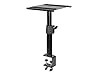 OMNITRONIC TMO-2 Monitor Stand, Height-Adjustable Table Stand 25-42 cm, Maximum Load 25 kg #1