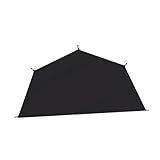 Aosekaa Waterproof Tent Footprint Camping Blanket with Storage Pouch Water Resistant Ground Sheet Mat Floor Mat for Trekking Gear, 400cm