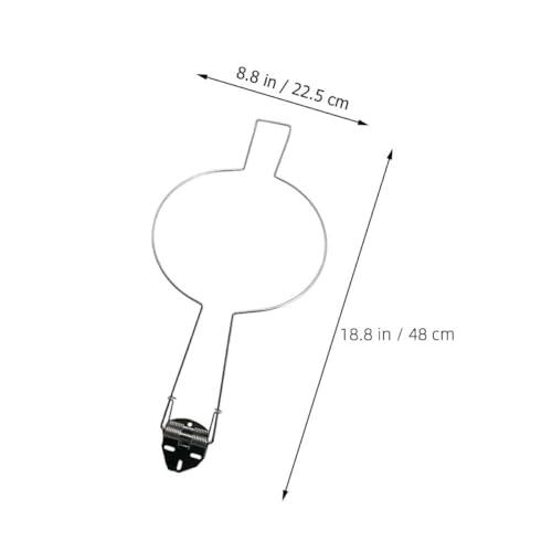 Support à chapeaux pour voiture en acier noir Operitacx, design durable