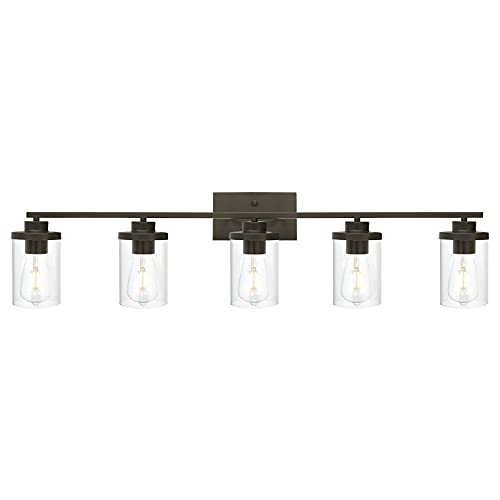 QueeuQ Modern Bathroom Vanity Light Fixtures Oil Rubbed Bronze Finished