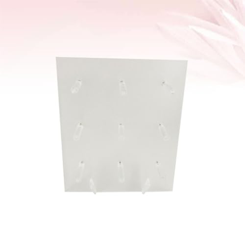Présentoir à beignets stable en acrylique blanc pour buffet d'anniversaire réussi - 7