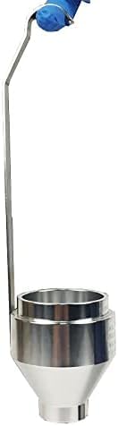 Dinフローカップ 6＃ 粘度測定カップ と 孔径 6mm&plusmn;0.02mm 測定範囲 300 ～1500cSt ステンレス製ハンドル