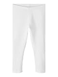 leggins blancos niña Bright White NAME IT NKFVIVIAN Capri Legging FF Noos Leggings, Bright White, 9 Jahre EU Muchachas