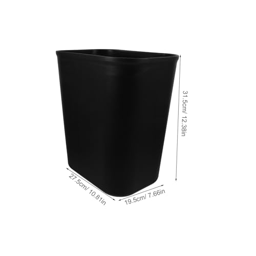 Caneca cuadrada de basura gris para hogar y hotel miniatura 2