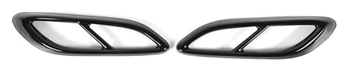Image of pipe diesel gas vent hose For Mercedes For Benz E-Class CLE Sports Version 2024 Stainless Steel Car Tail Muffler Exhaust Pipe Output Cover End Pipes(Black)