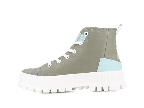 Palladium Womens Pallashock Backzip 2 Boot, Vetiver, 8.5 — view 4