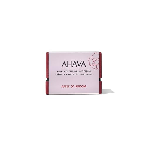AHAVA Apple of Sodom Advanced Deep Wrinkle Smoothing & Firming Cream - Targets Age-Related Wrinkles & Restores Volume, includes exclusive Osmoter & ATPeptide, 1.7 Fl.Oz