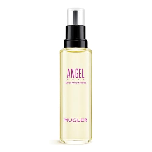 Mugler Angel Nova Eau de Parfum for Women Refillable Fruity Floral Woody Female Fragrance Addictive and Powerful, 100ml