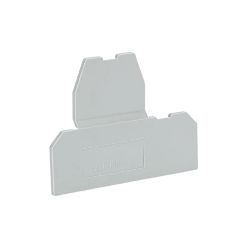 Placa de extremo D-UKKB3/5, barrera protectora para bloque de terminales y conector de cable 5