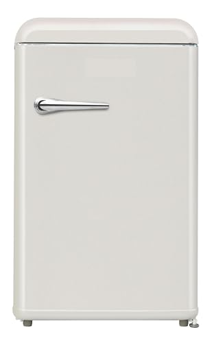 Akai CLASS131KCR - Frigorífico de una puerta (130 L, clase energética E), color crema