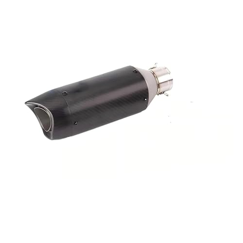Silencieux d'échappement moto carbone 51mm avec DB Killer amovible
